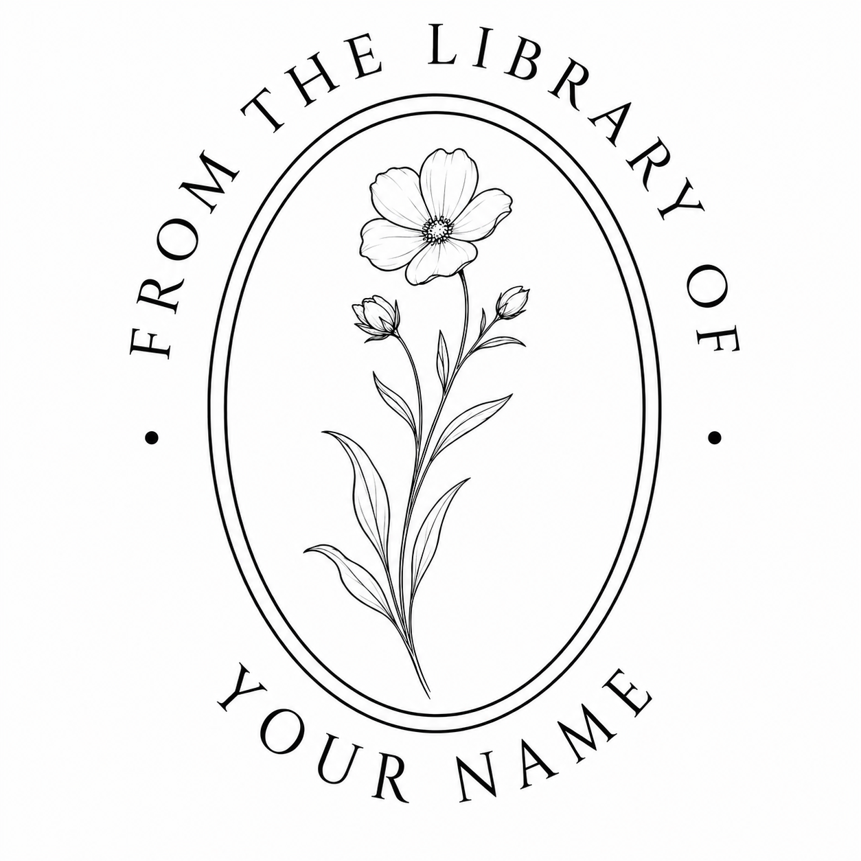 Botanical Book  Seal